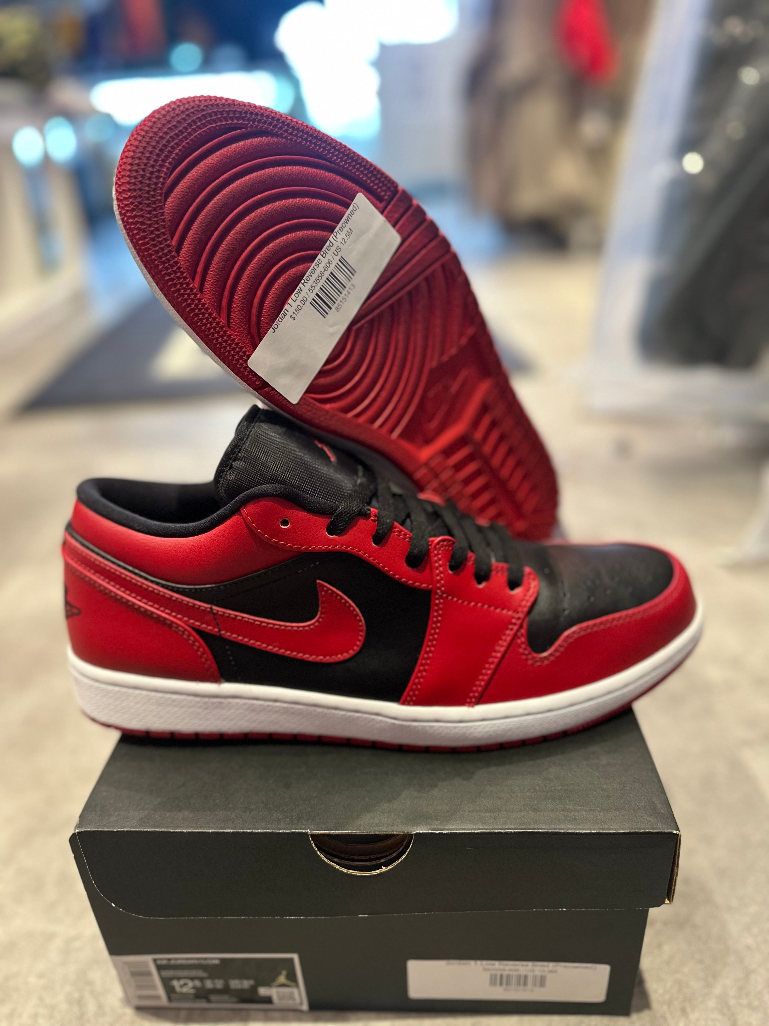 Jordan 1 Low Reverse Bred (Preowned Size 12.5)