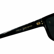 Louis Vuitton Evidence Sunglasses Black Gold (Preowned)