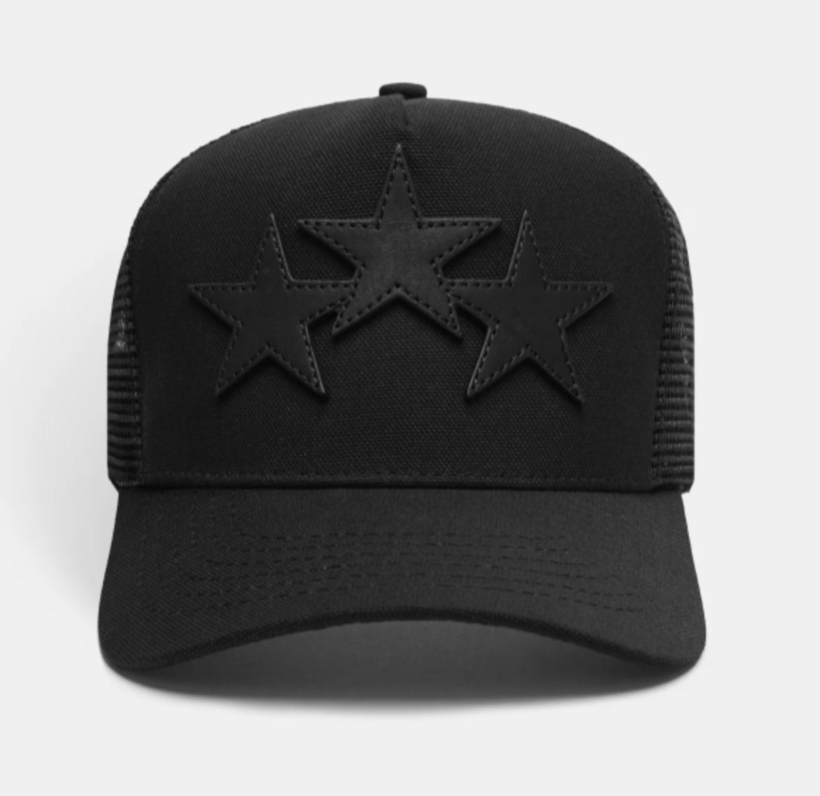 Amiri Black Star Trucker Hat Black (Preowned)