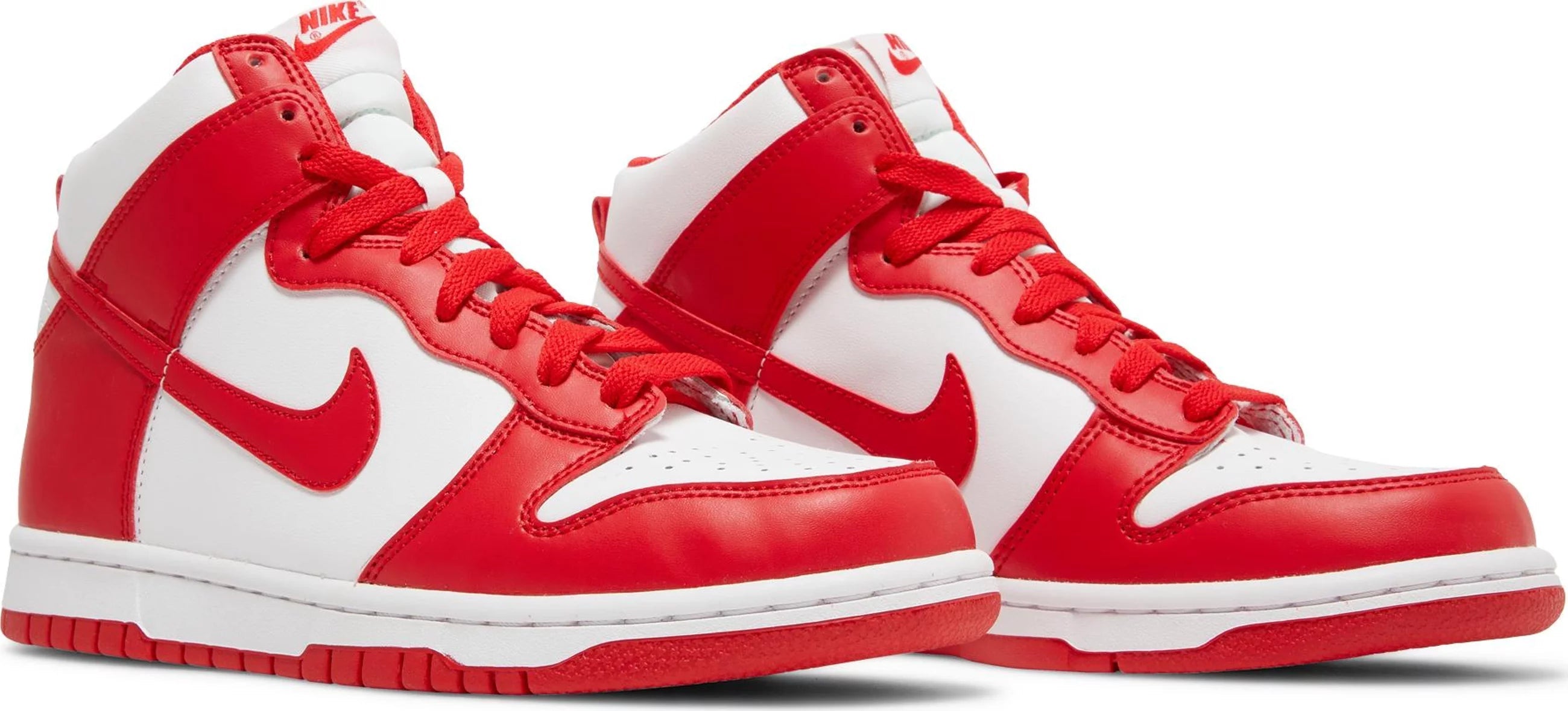 Nike Dunk High Championship White Red (GS)