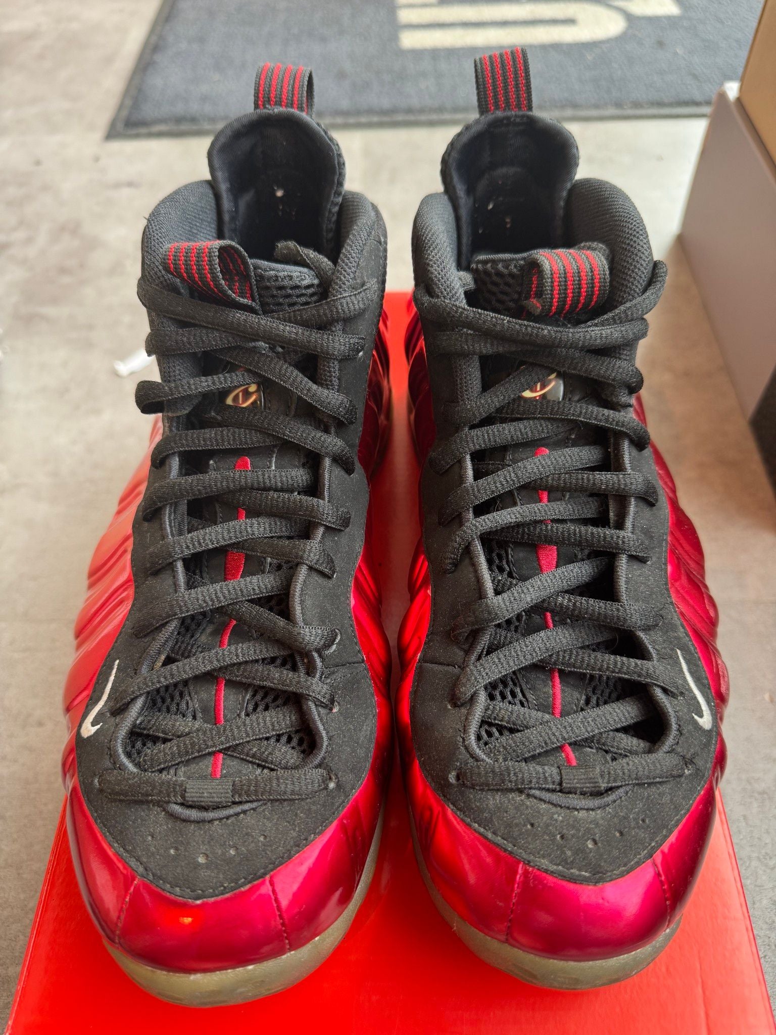 Nike Air Foamposite One Metallic Red (2017), pre-owned, US Men's 10 – photo 3 of 7