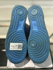 Nike Air Force 1 Low Off-White MCA University Blue, pre-owned, US Men's 10 – photo 7 of 7