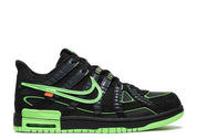 Nike Air Rubber Dunk Off-White Green Strike, pre-owned, US Men's 10 – photo 1 of 7