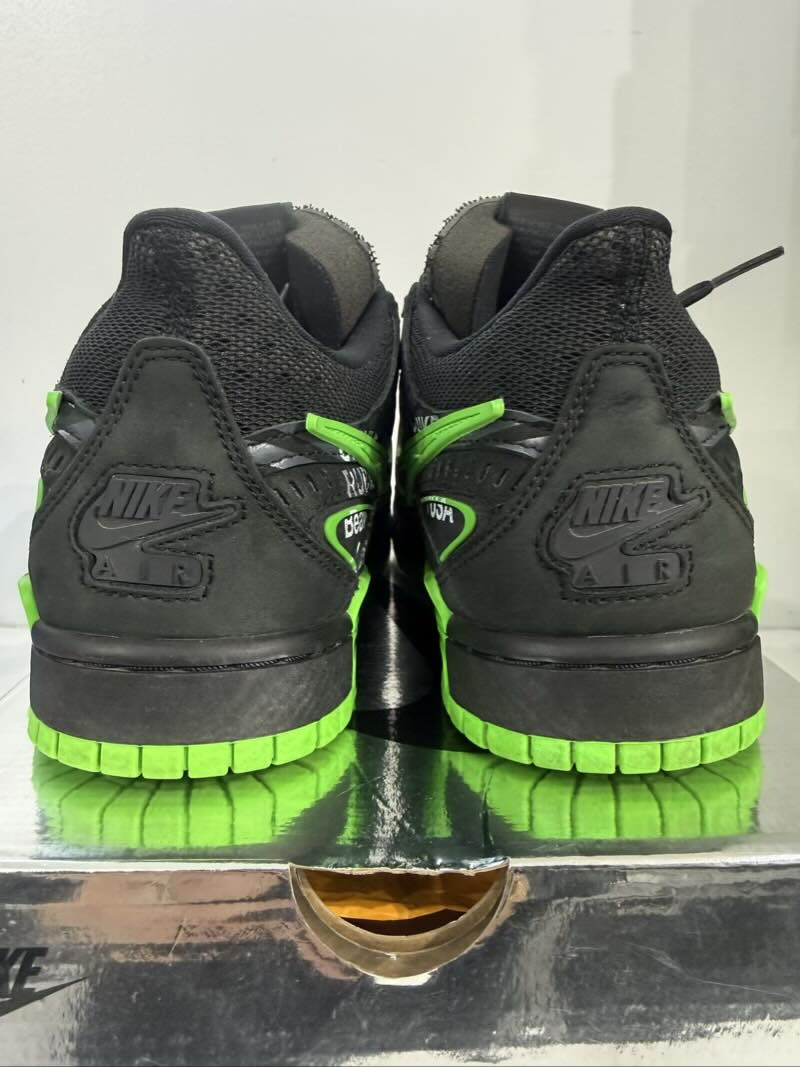 Nike Air Rubber Dunk Off-White Green Strike, pre-owned, US Men's 10 – photo 6 of 7