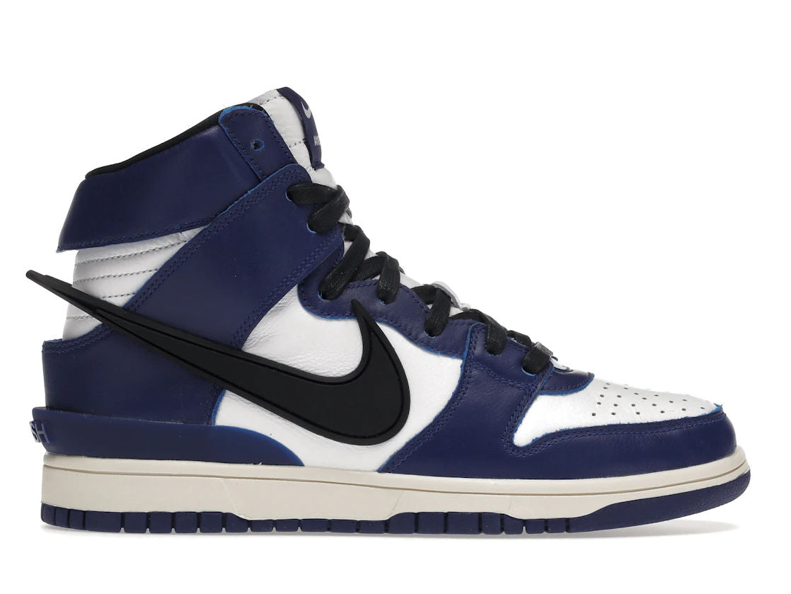 Nike Dunk High AMBUSH Deep Royal, brand new, US Men's 9.5 – photo 1 of 4