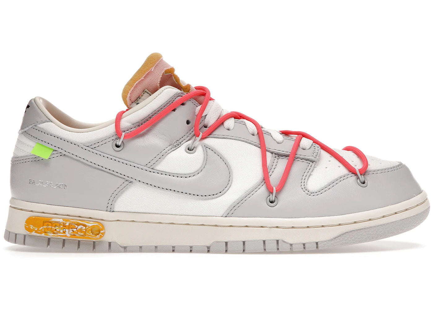 Nike Dunk Low Off-White Lot 6 (No Rope Laces), pre-owned, US Men's 12 – photo 1 of 7