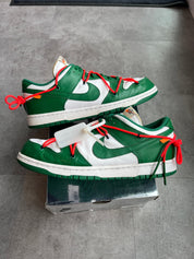 Nike Dunk Low Off-White Pine Green, pre-owned, US Men's 12 – photo 4 of 7