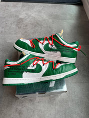Nike Dunk Low Off-White Pine Green, pre-owned, US Men's 12 – photo 5 of 7