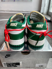 Nike Dunk Low Off-White Pine Green, pre-owned, US Men's 12 – photo 6 of 7