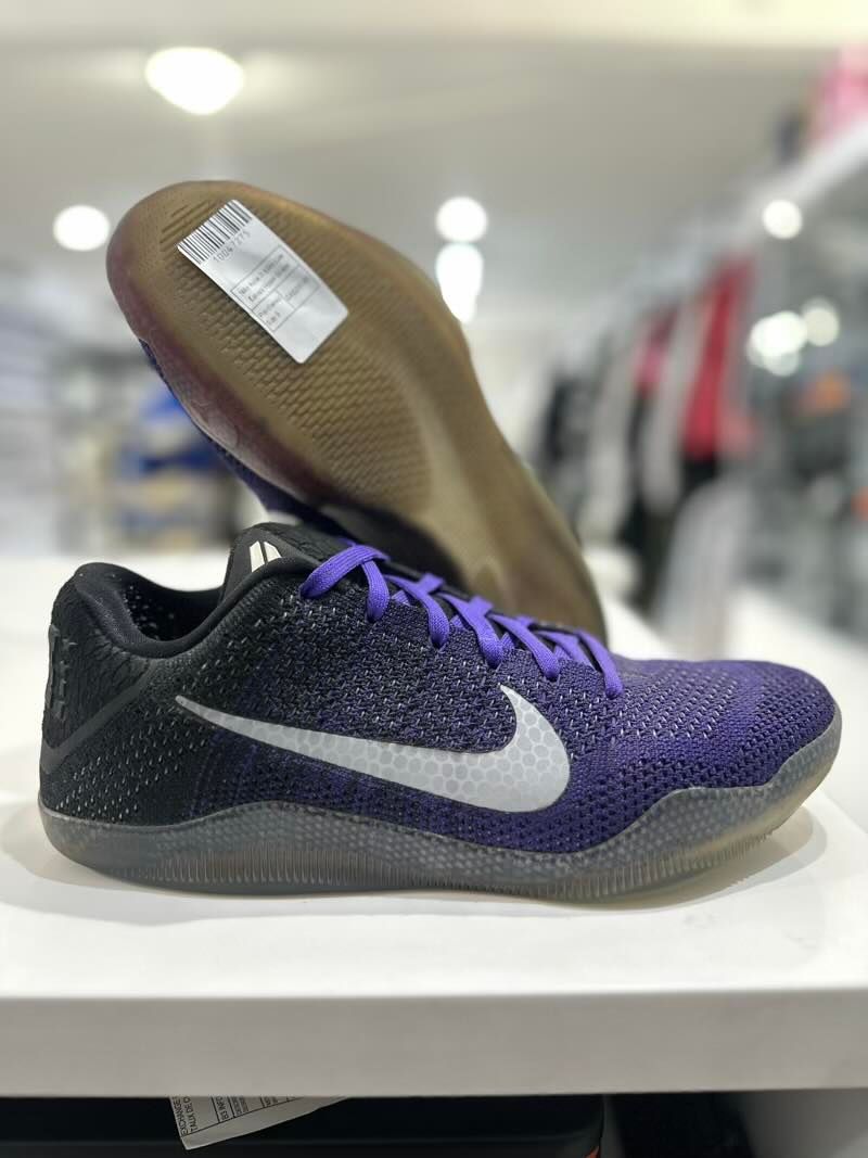 Nike Kobe 11 Elite Low Eulogy Hyper Grape, pre-owned, US Men's 9 – photo 2 of 7
