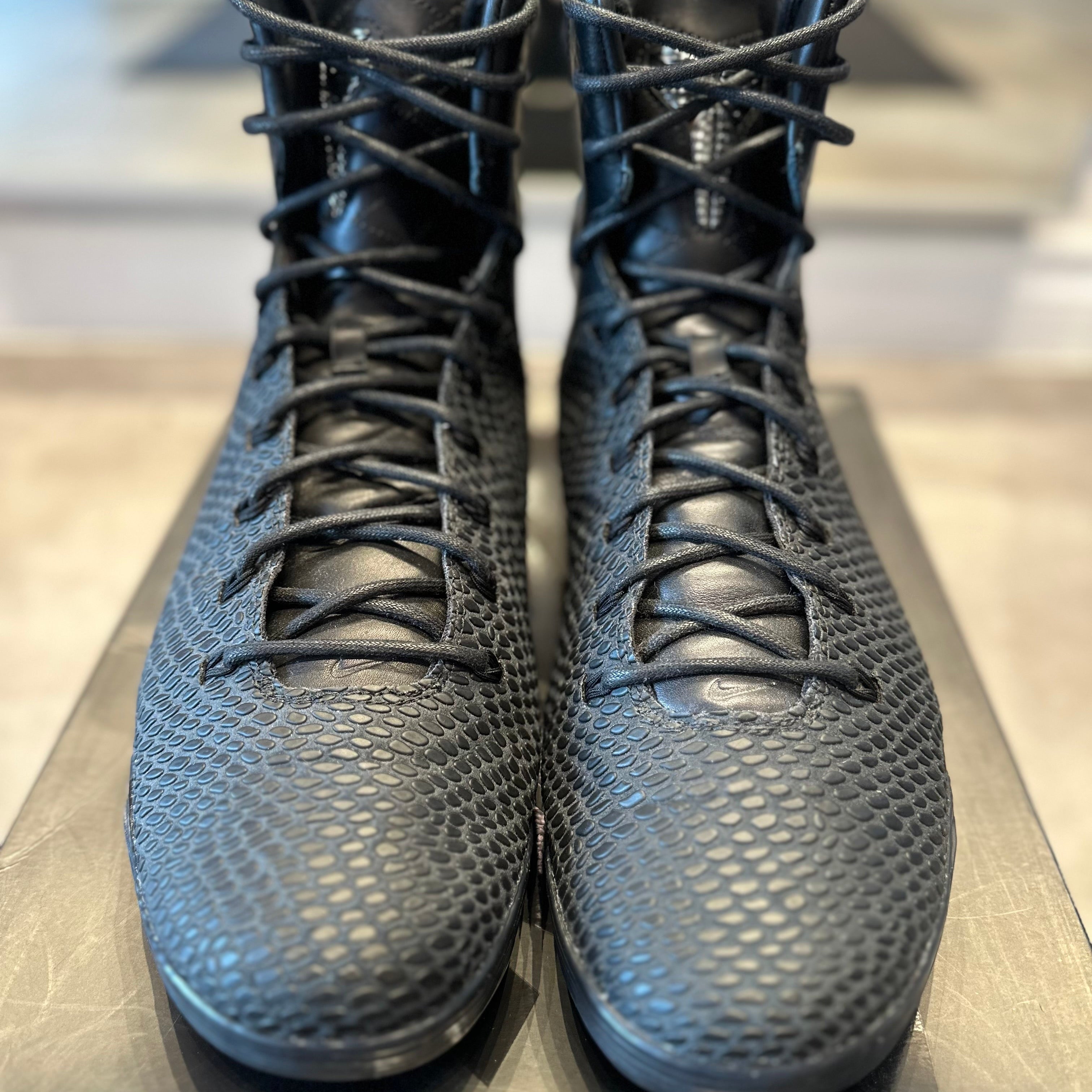 Nike Kobe 9 High KRM EXT Black Mamba, pre-owned, US Men's 13 – photo 2 of 7