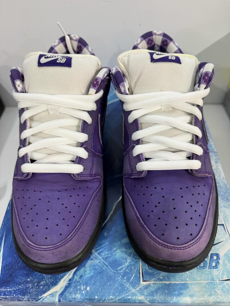 Nike SB Dunk Low Concepts Purple Lobster (Special Box), pre-owned, US Men's 10 – photo 3 of 7