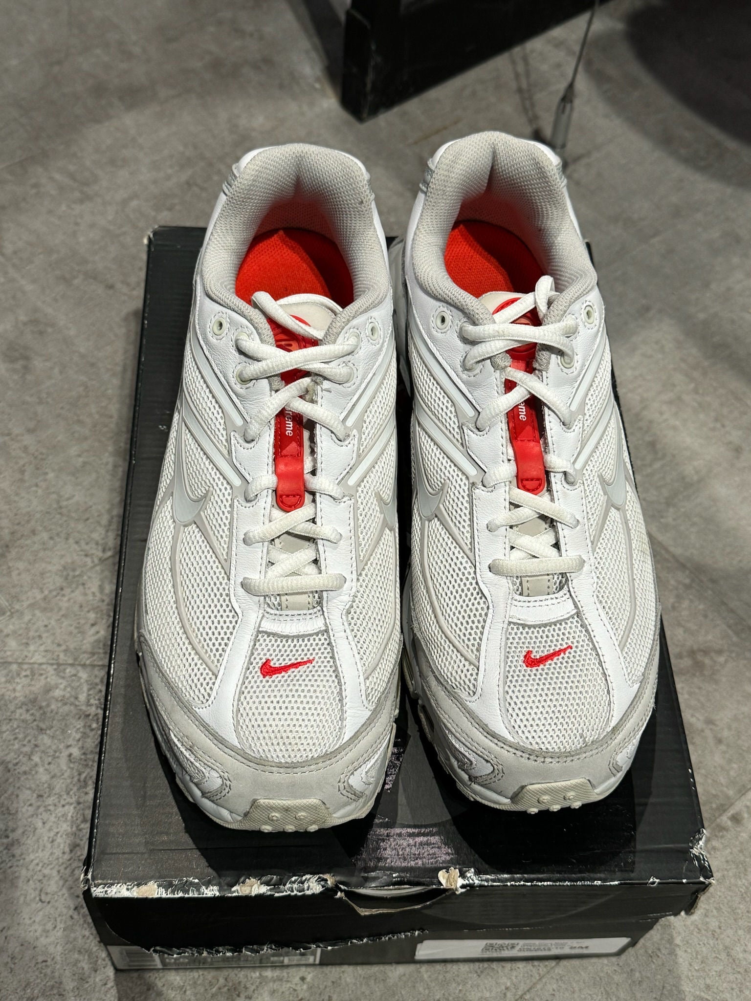 Nike Shox Ride 2 SP Supreme White, pre-owned, US Men's 8 – photo 3 of 7