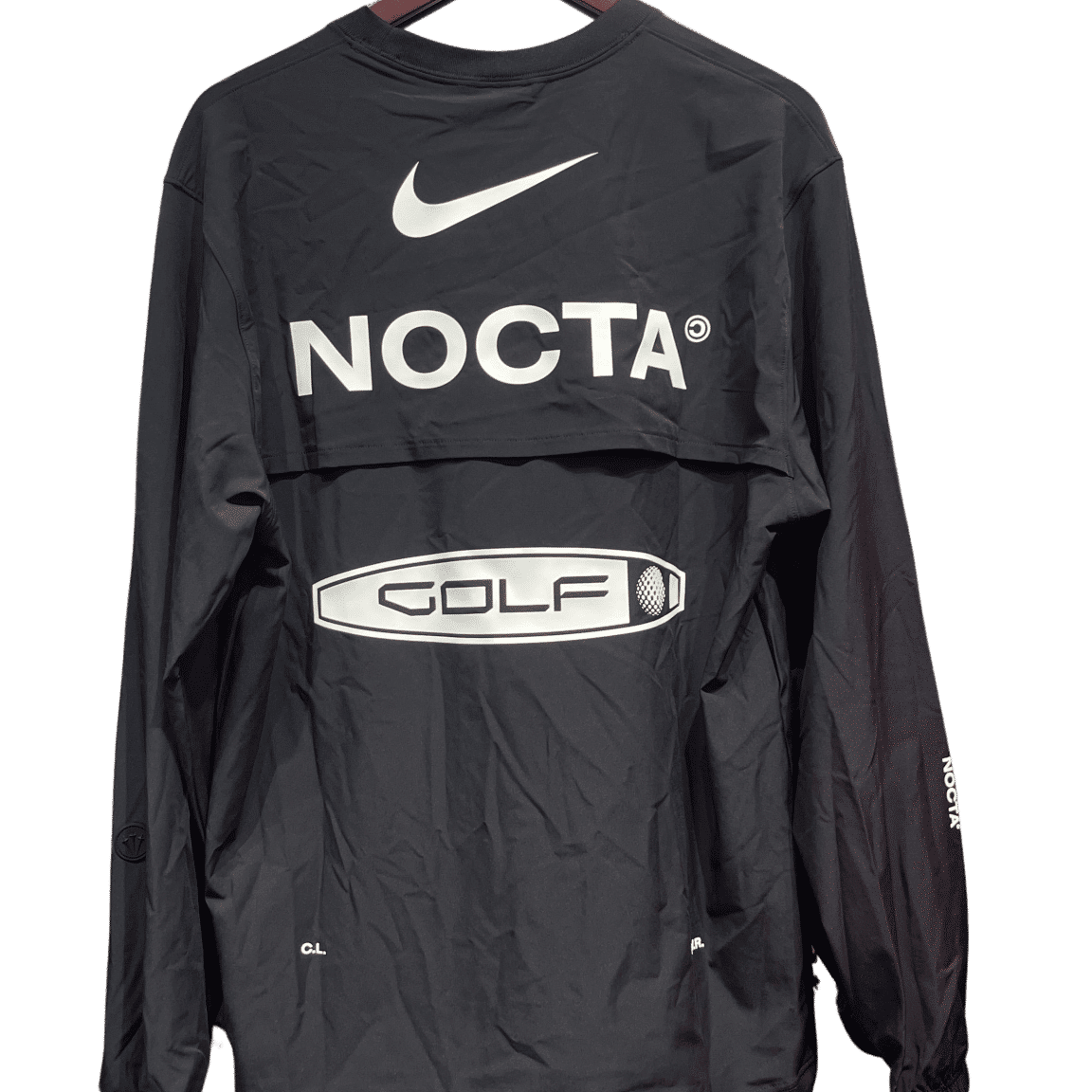 Nike X Drake NOCTA Golf Crewneck Top Black (Friends & Family), brand new, size M