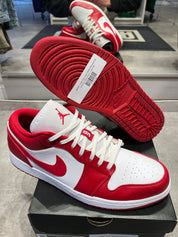 Jordan 1 Low Gym Red White (Preowned Size 13)