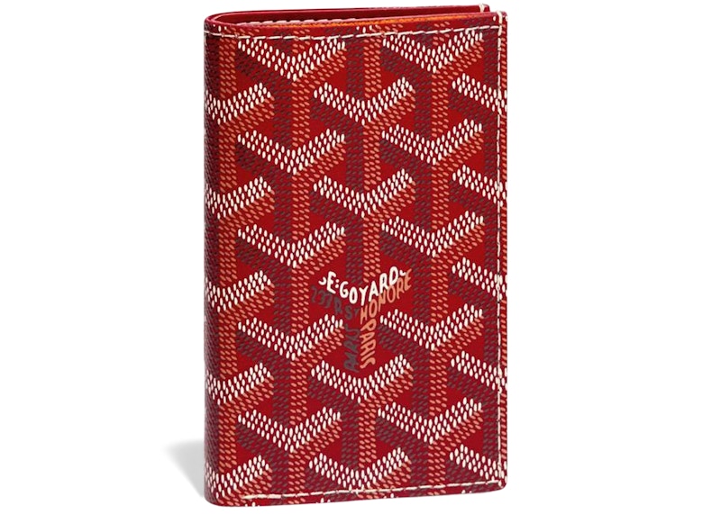 Goyard Saint Pierre Card Holder Red (Preowned)