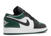 Jordan 1 Low Green Toe (GS)