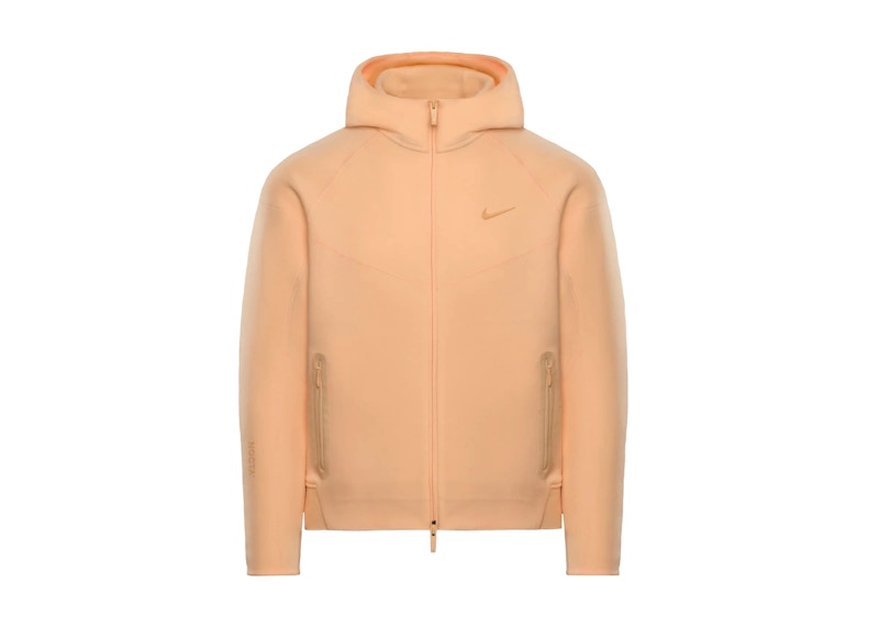 Nike x NOCTA NRG Tech Fleece Full Zip Hoodie Ice Peach