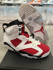 Jordan 6 Retro Carmine (2021) (Preowned Size 9)