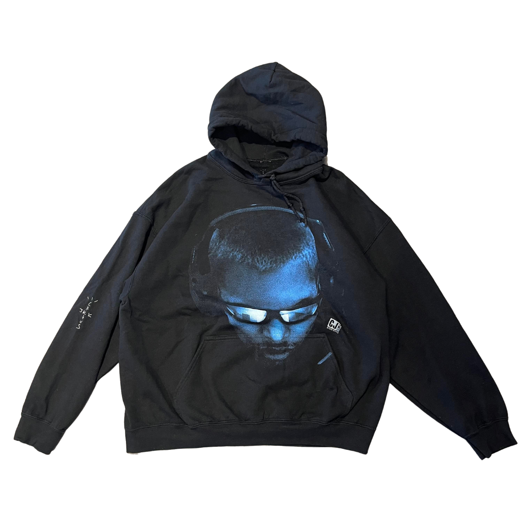 Travis Scott Corrupted Hoodie Black (Preowned)