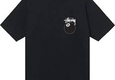 Stussy 8 Ball Tee Black