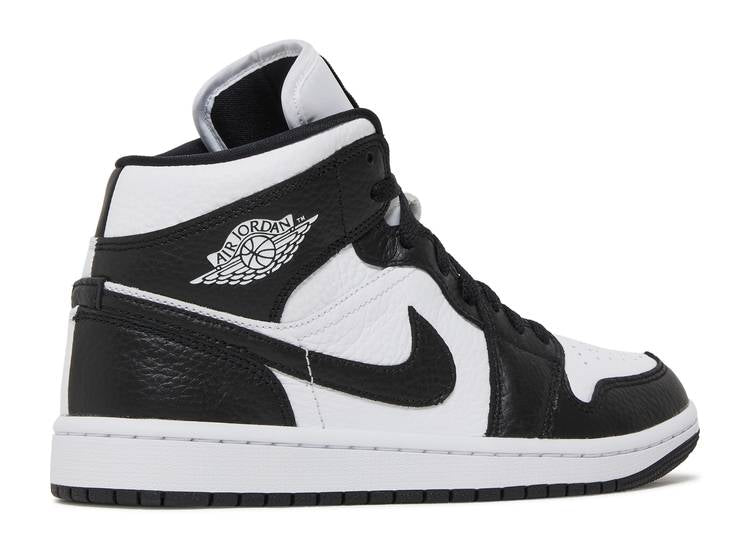 Jordan 1 Mid Homage Split Black White (W)