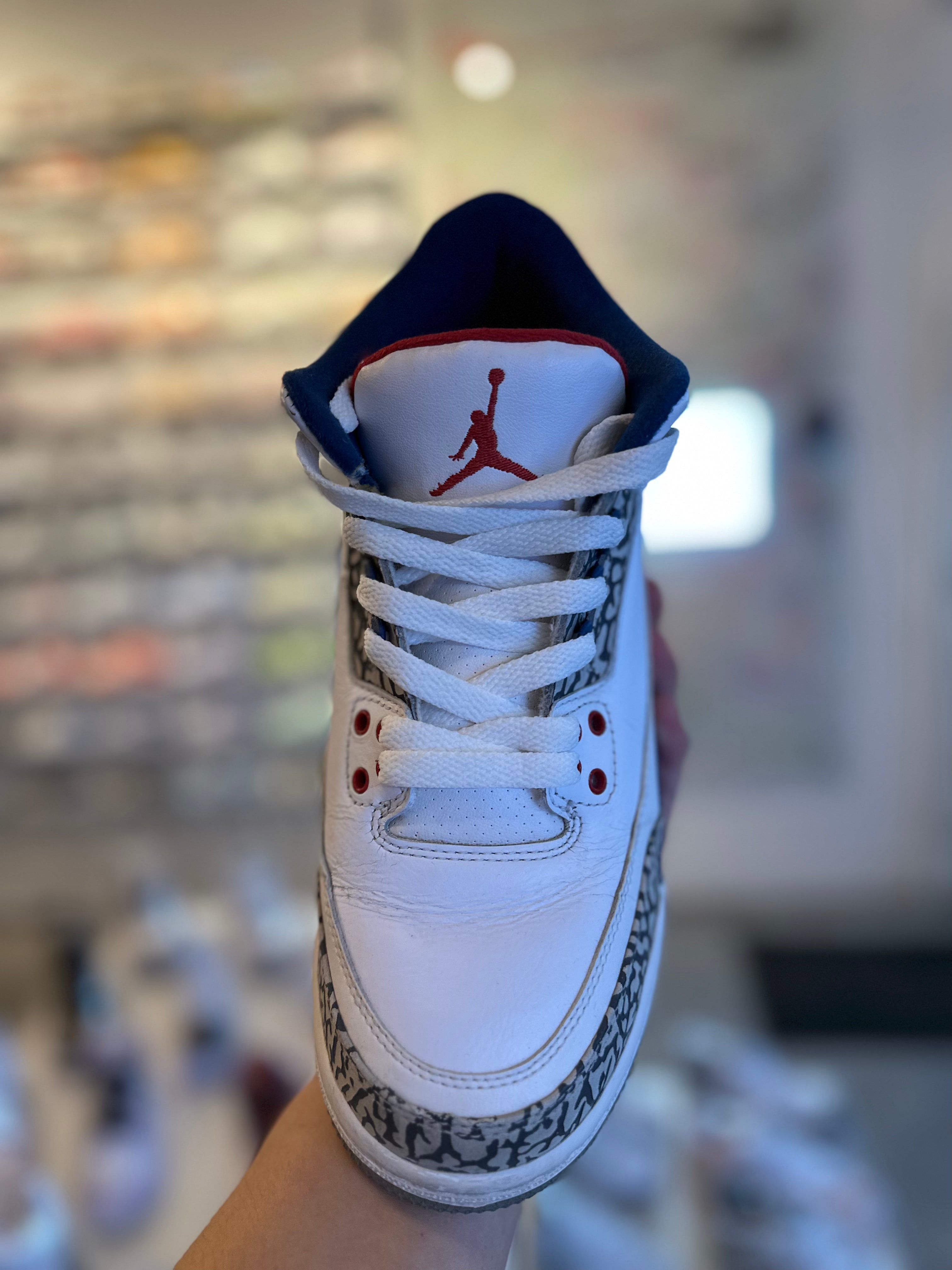 Jordan retro 3 true blue best sale