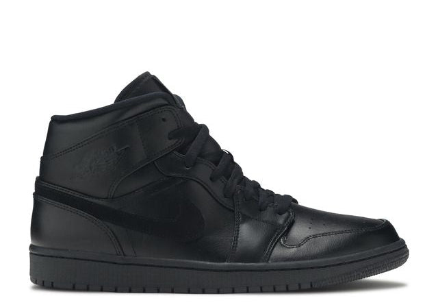 Jordan 1 Mid Black (Preowned)