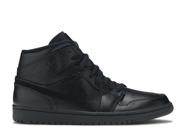 Jordan 1 Mid Black (Preowned)