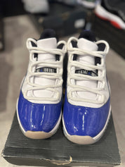 Jordan 11 Retro Low White Concord (W) (Preowned)