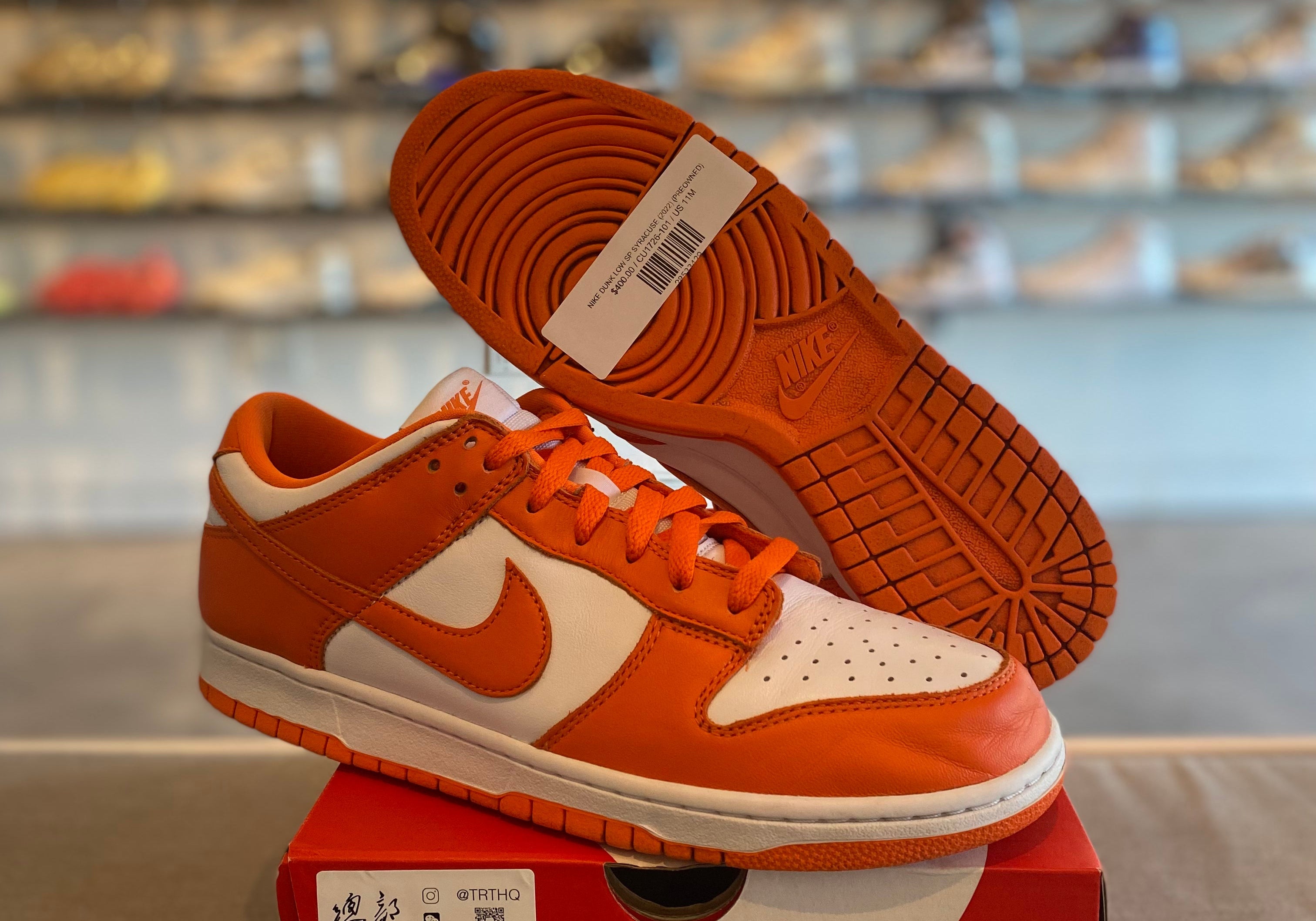 Nike Dunk Low SP Syracuse (2022) (Preowned Size 11)