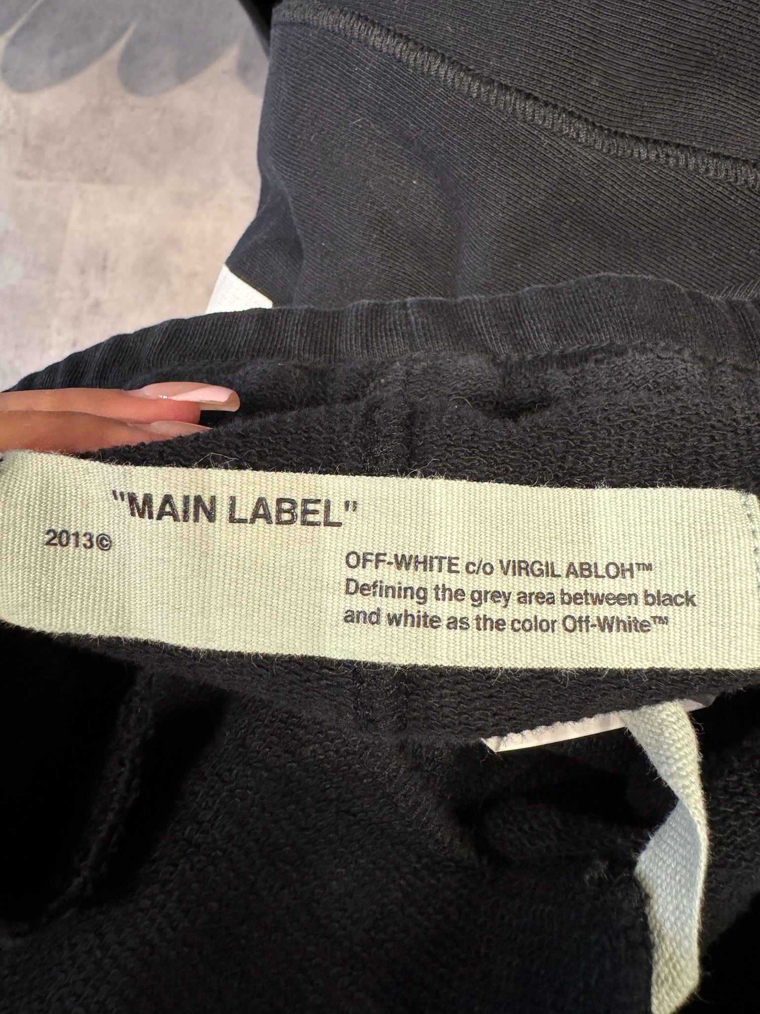 Off-White Seeing Things Sweatpants Black (Preowned)