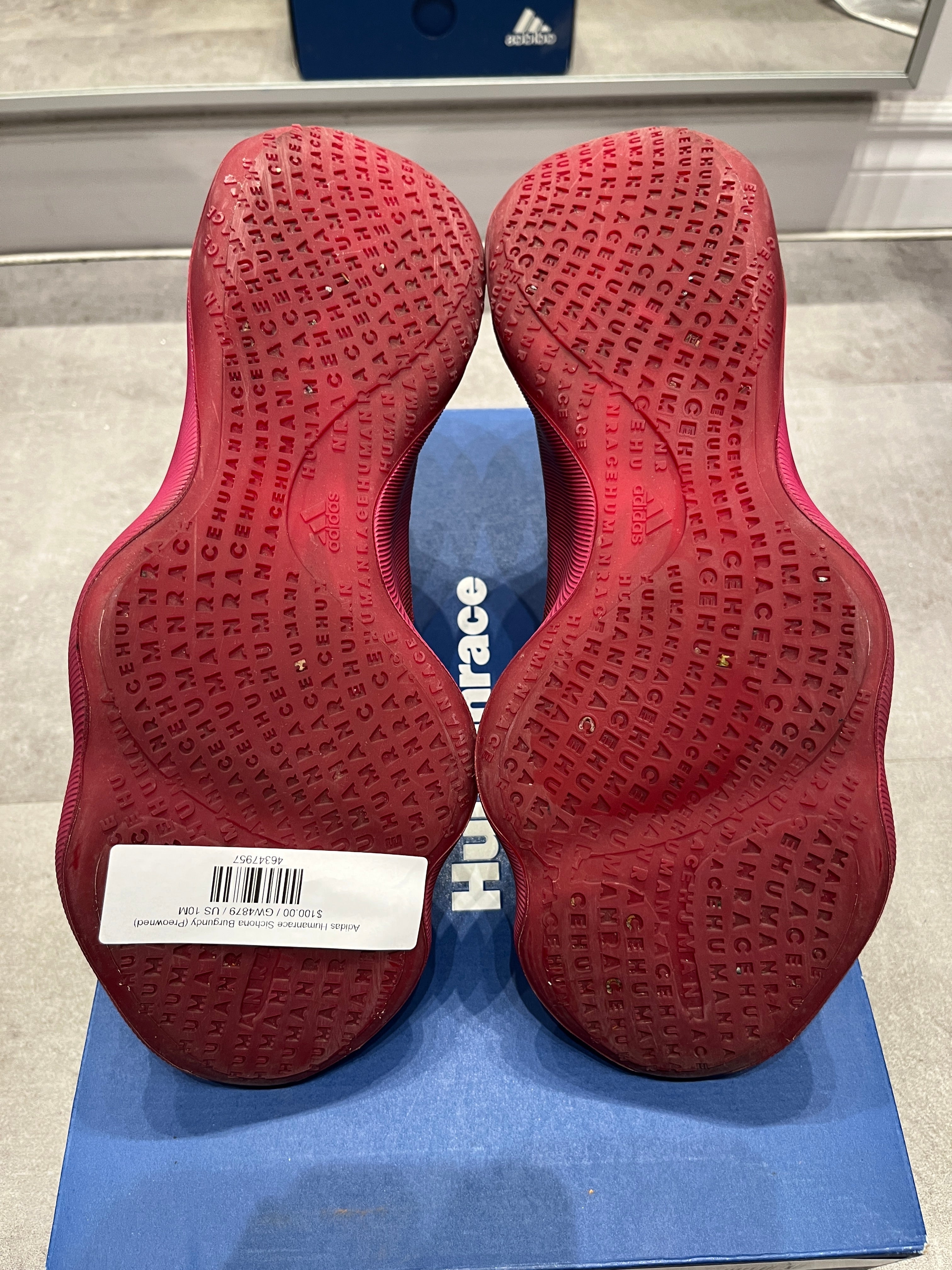 Adidas Humanrace Sichona Burgundy (Preowned)