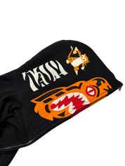 Bape Tiger Shark Full-Zip Hoodie Black (Preowned)