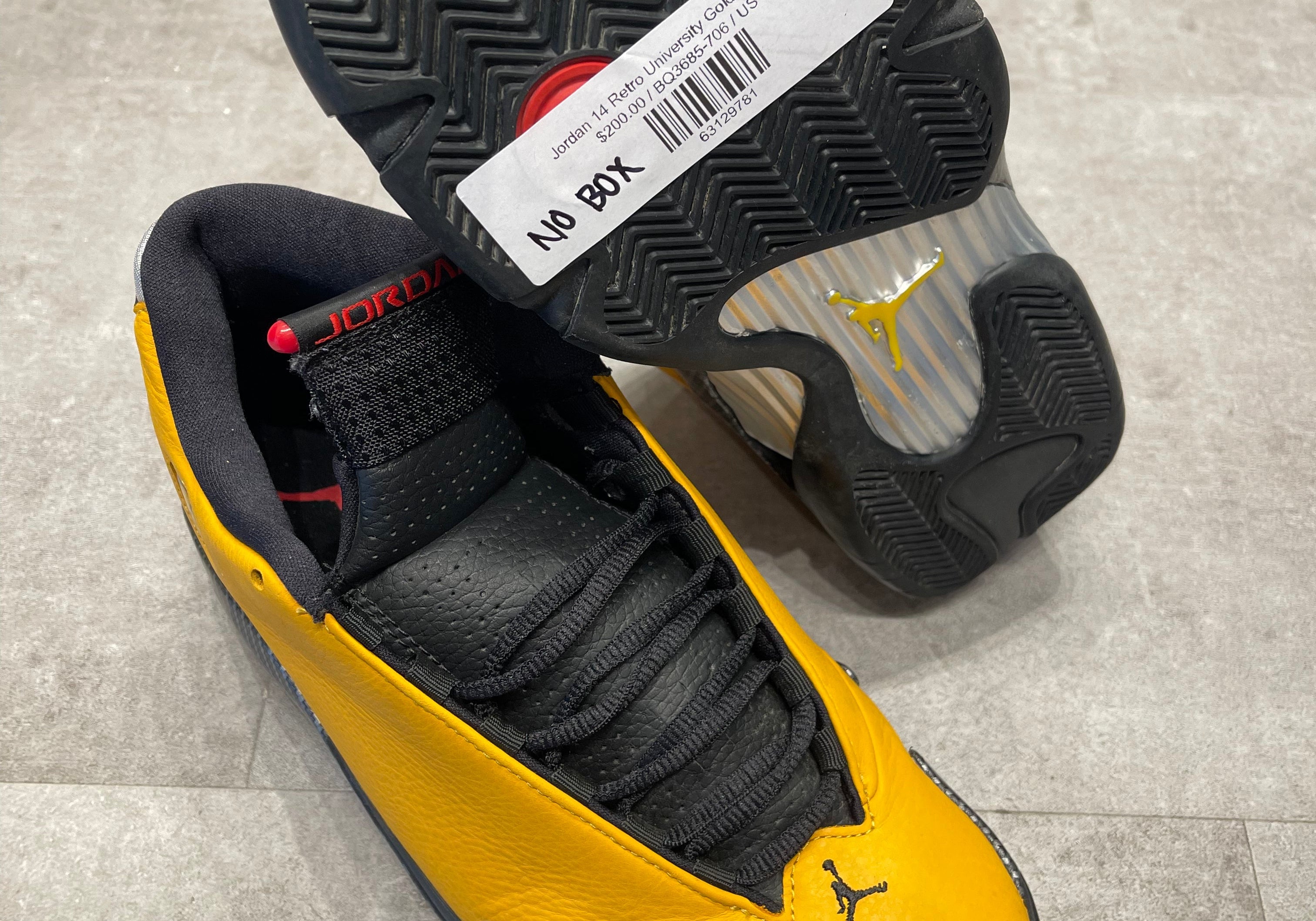 Jordan 14 Retro University Gold (Preowned)