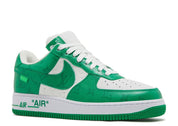 Louis Vuitton Nike Air Force 1 Low By Virgil Abloh White Green