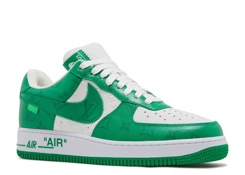 Louis Vuitton Nike Air Force 1 Low By Virgil Abloh White Green