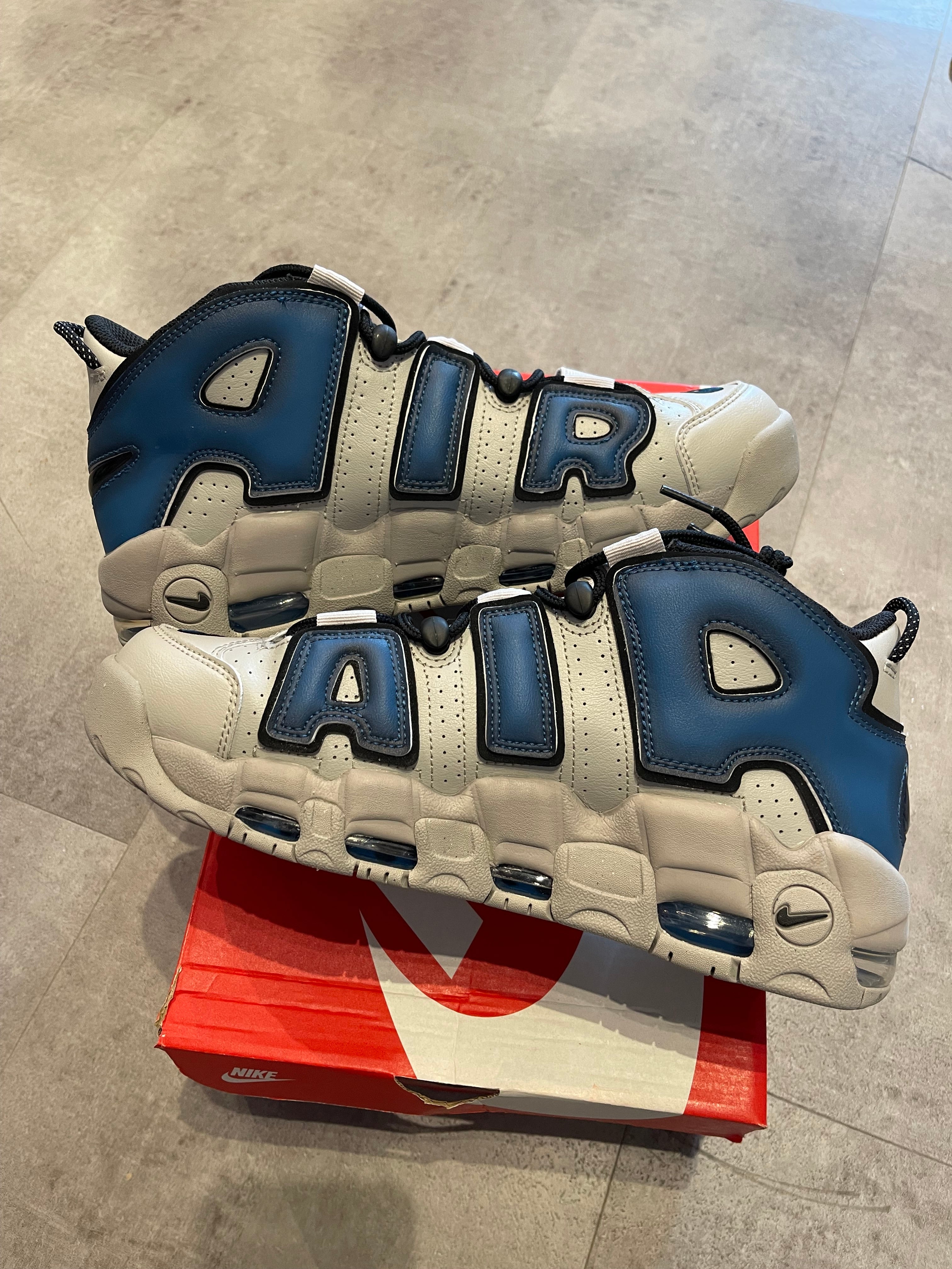 Nike Air More Uptempo Industrial Blue (Preowned)