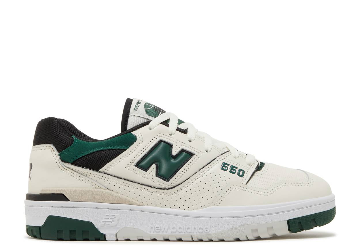 New Balance 550 Sea Salt Pine Green