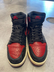 Jordan 1 Retro High OG Bred Banned (2016) (Preowned Size 10)