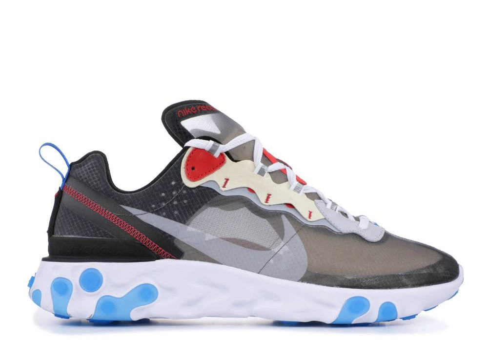 Nike React Element 87 Dark Grey Photo Blue (Preowned)