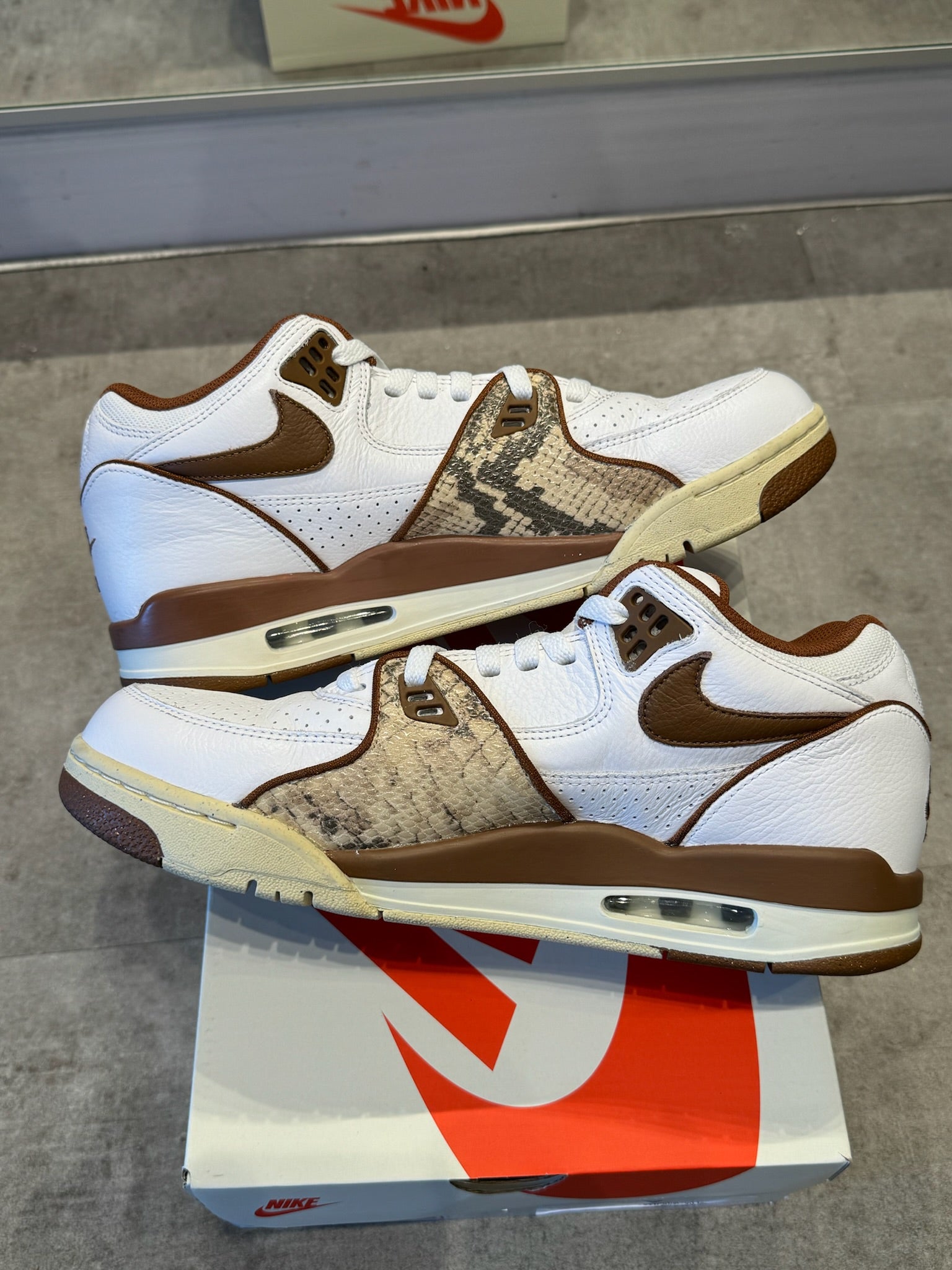 Nike Air Flight '89 Low SP Stussy Pecan (Preowned)