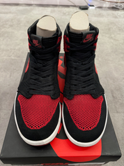 Air Jordan 1 Retro High Flyknit Bred (Preowned Size 10)