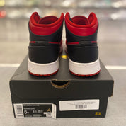 Jordan 1 Mid Reverse Bred (GS) (Preowned Size 5y)