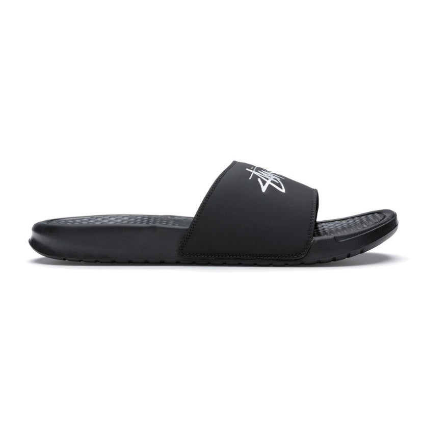 Nike X Stussy Benassi Slide Off Noir