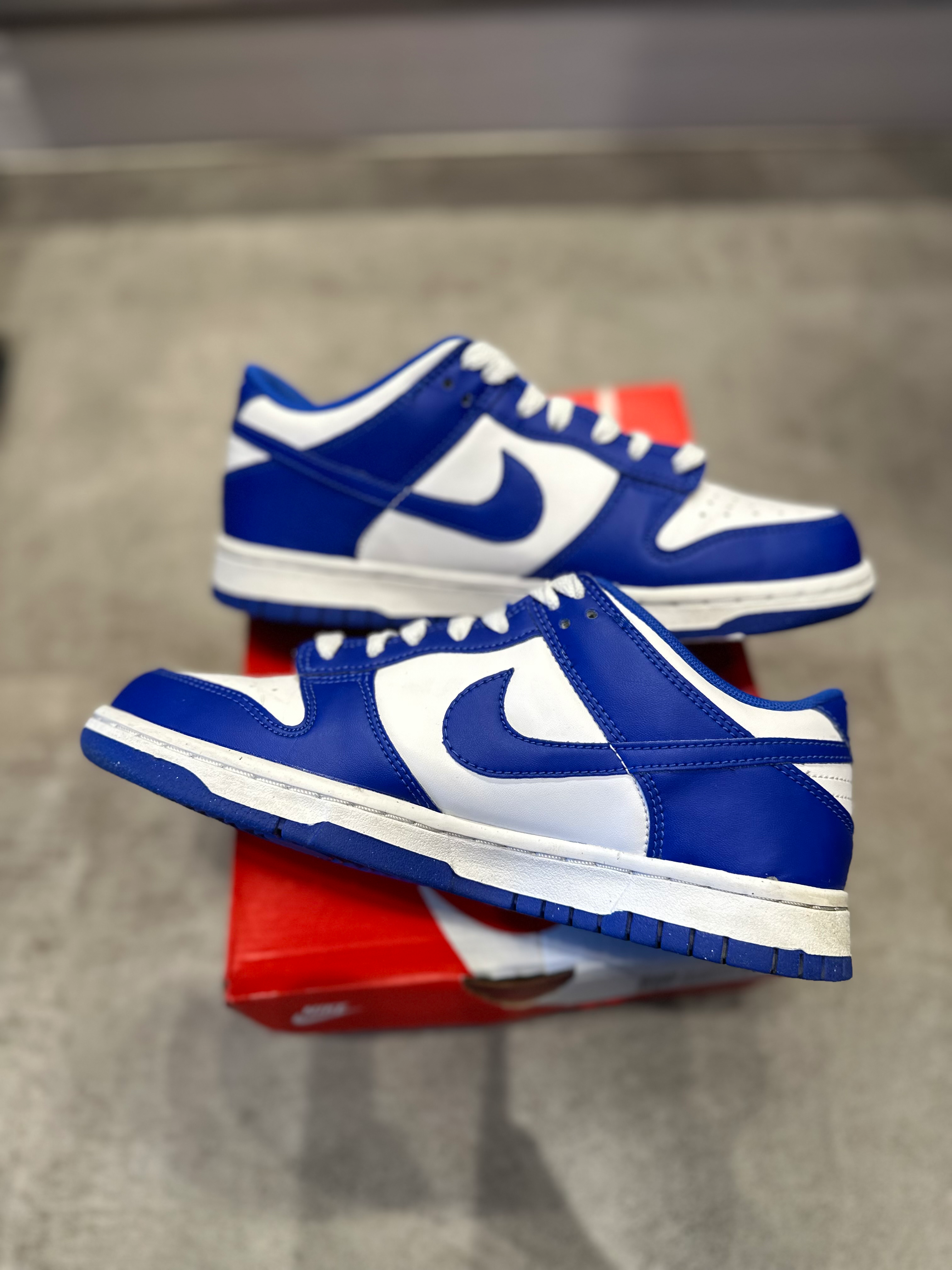 Nike Dunk Low Racer Blue (GS) (Preowned Size 5y)