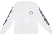 Chrome Hearts Floral Horseshoe L/S T-Shirt White