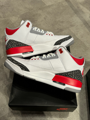 Jordan 3 Retro Fire Red (2022) (Preowned Size 8.5)