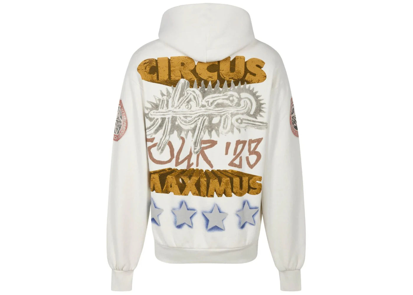 Travis Scott Utopia Circus Maximus 2023 Tour Hoodie White