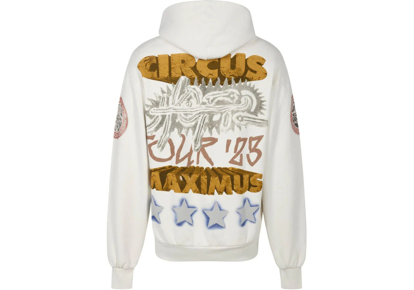 Travis Scott Utopia Circus Maximus 2023 Tour Hoodie White